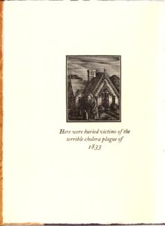 Frontispiece to A Brief Description of the Old Episcopal Burying Ground