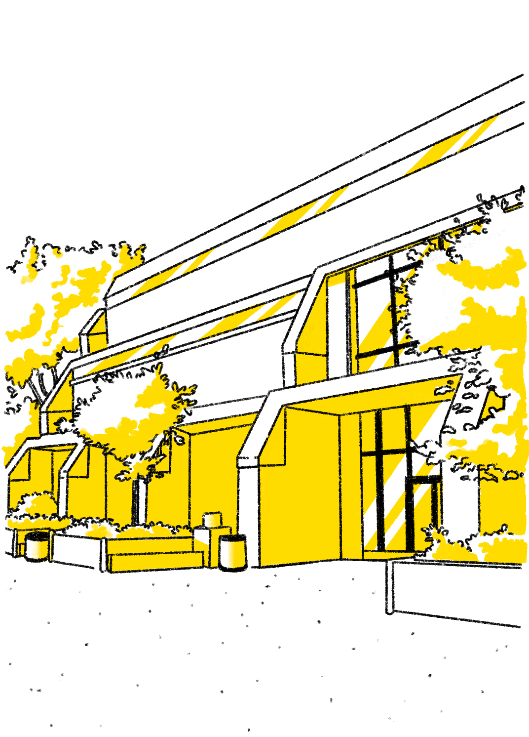 Key to Fine Arts Library floor maps
