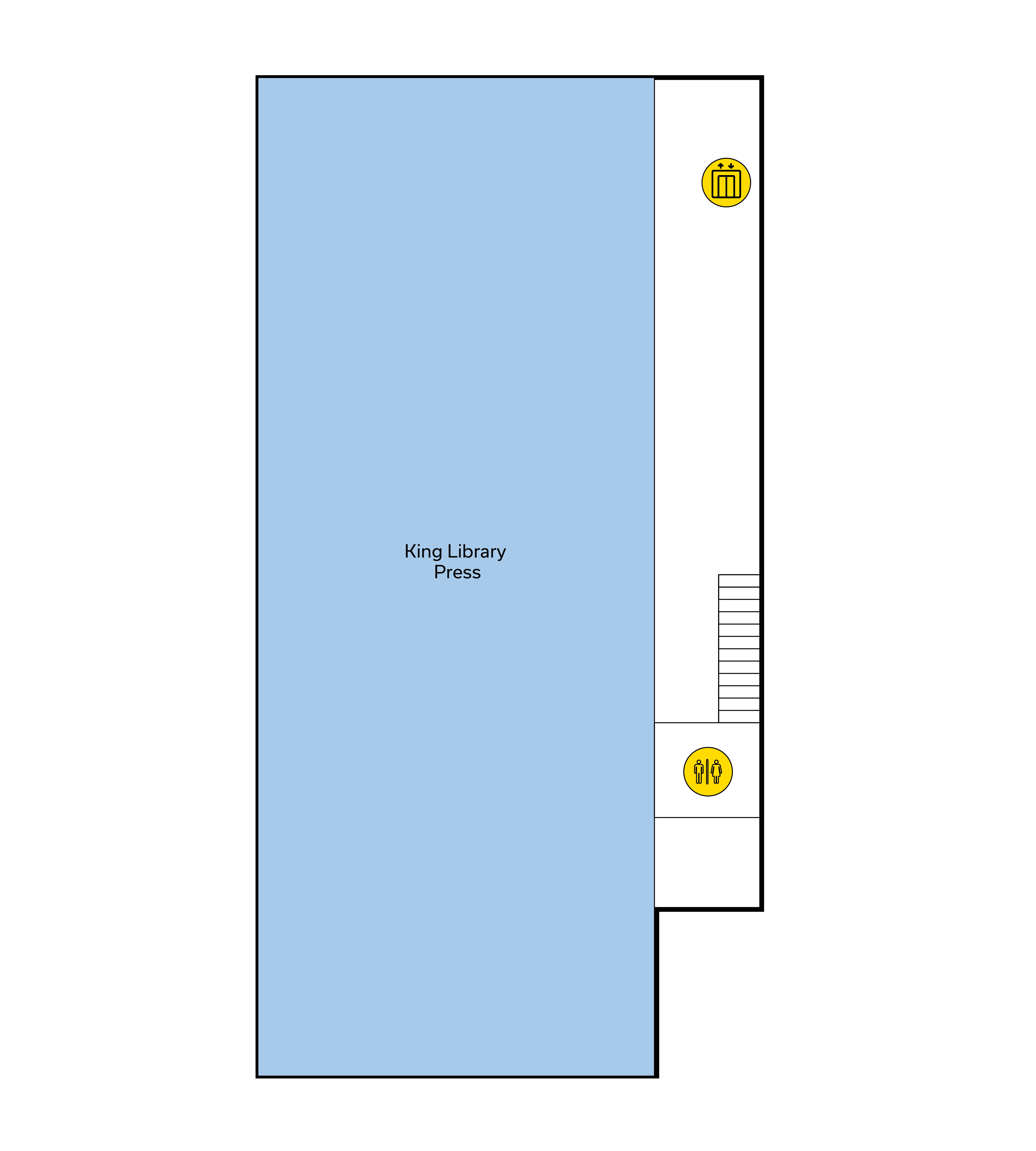 Special Collections Research Center basement floor map