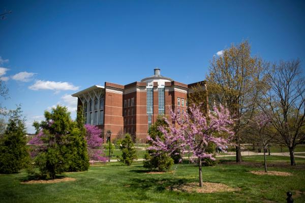 William T Young Library viewed from exterior