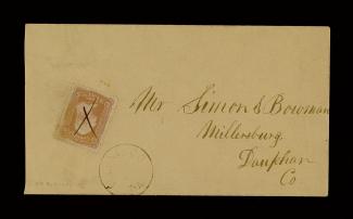 Envelope from a Civil War letter