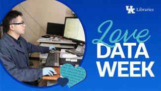 Graphic for UK Libraries Love Data Week
