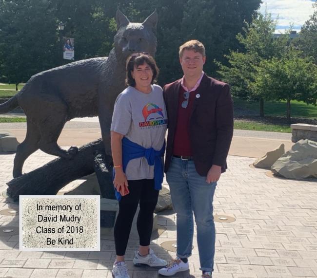 David Mudry and his mother Sandy