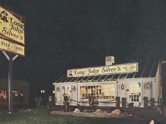 Original location of the Long John Silver's chain in Lexington