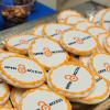 Cookies decorated with the open access lock