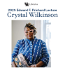 Graphic for the 2025 Edward F. Prichard Lecture featuring Crystal Wilkinson
