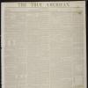 Front page to July 22, 1846 issue of abolitionist paper the True American